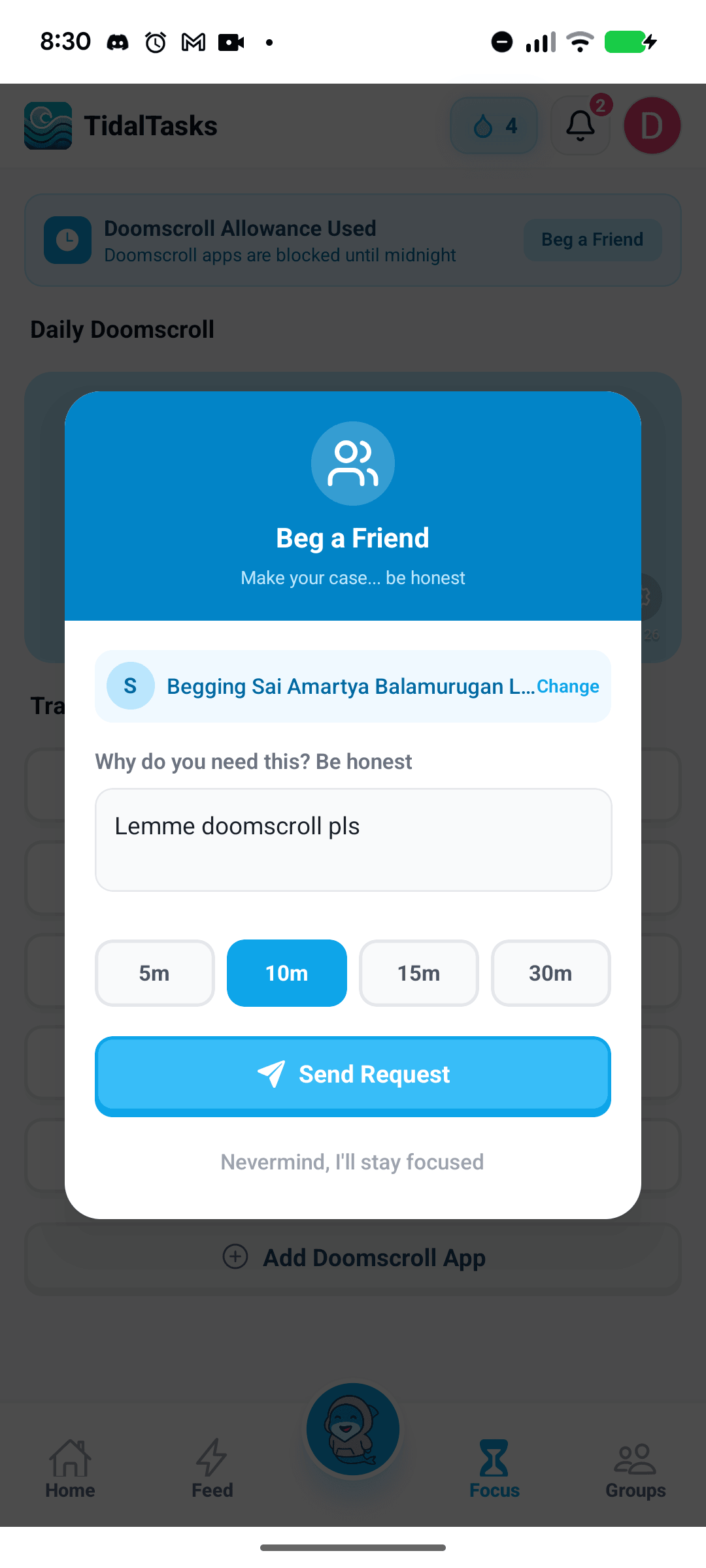 Your friends keep you honest